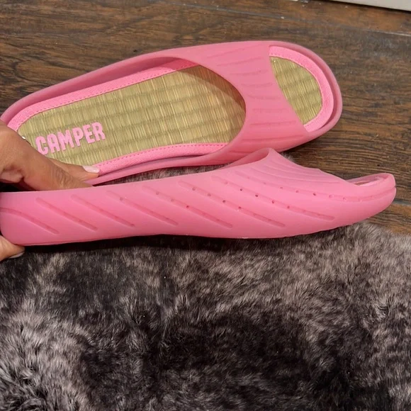 Camper Pink Slide Sandals sz 9 - Picture 3 of 7